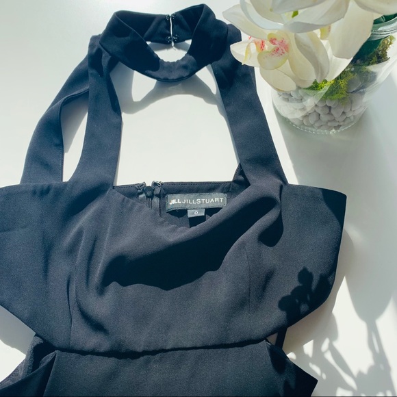 JILL JILL STUART Black Cut Gown - Picture 3 of 6